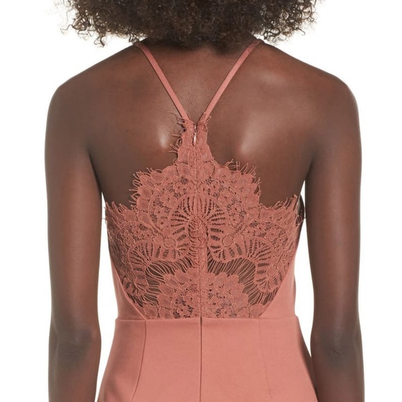 ASTR THE LABEL Lace Sexy Plunging Bodycon Dress - Picture 6 of 8